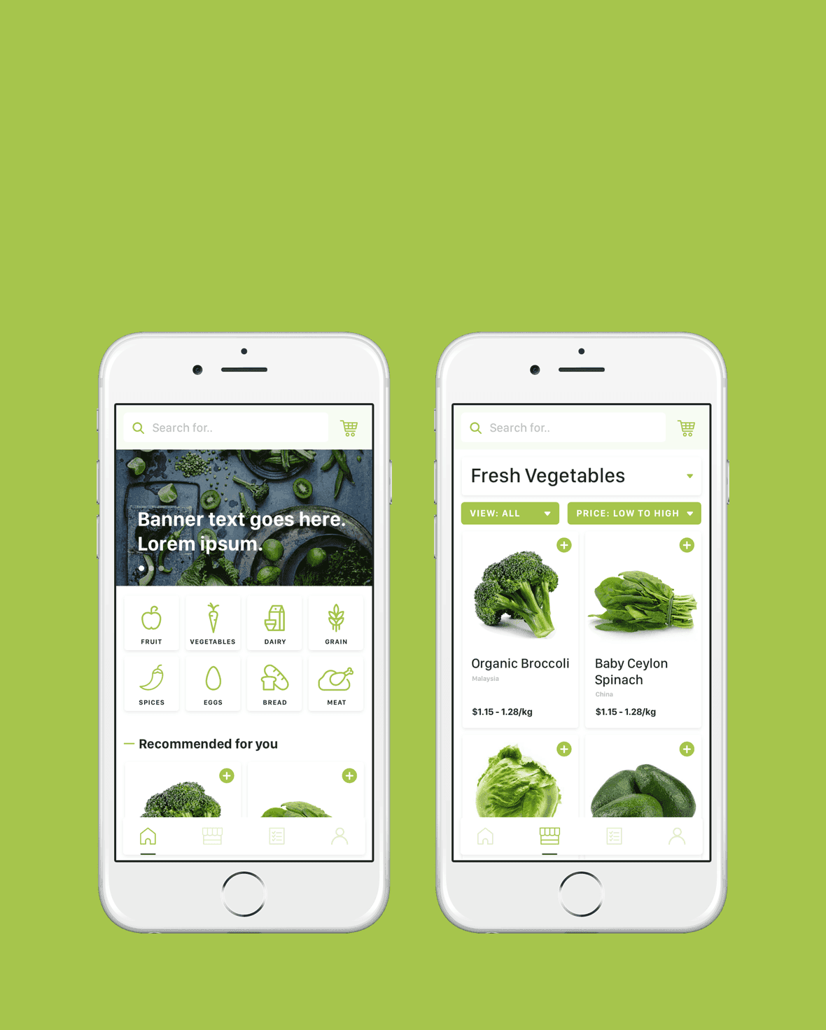 Glife — Grocery & lifestyle MVP