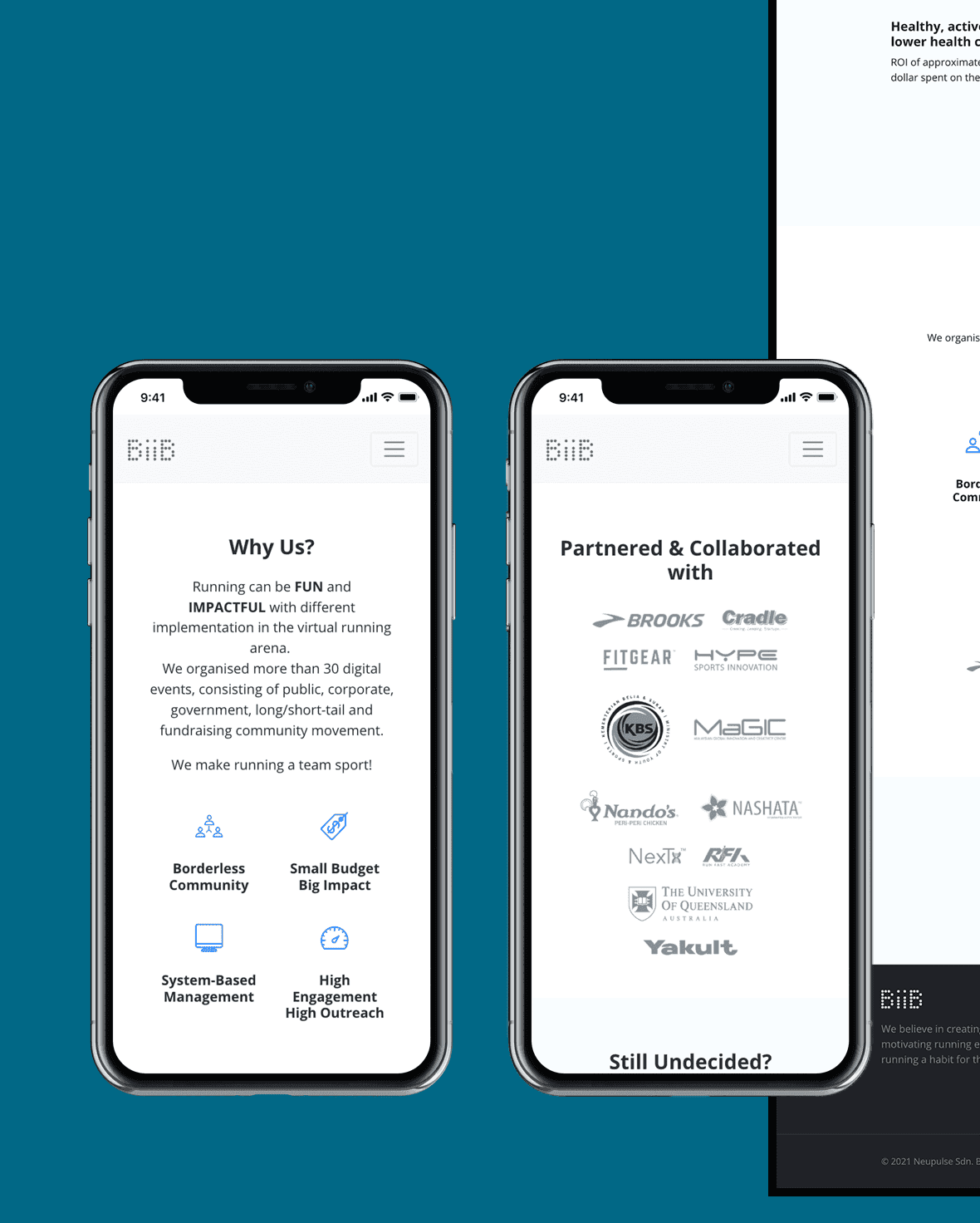 BiiB — Run-tracking MVP