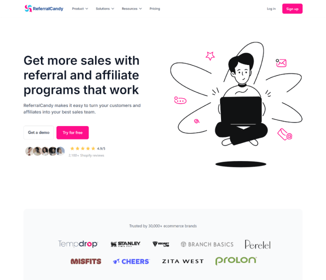 ReferralCandy — Referral marketing MVP