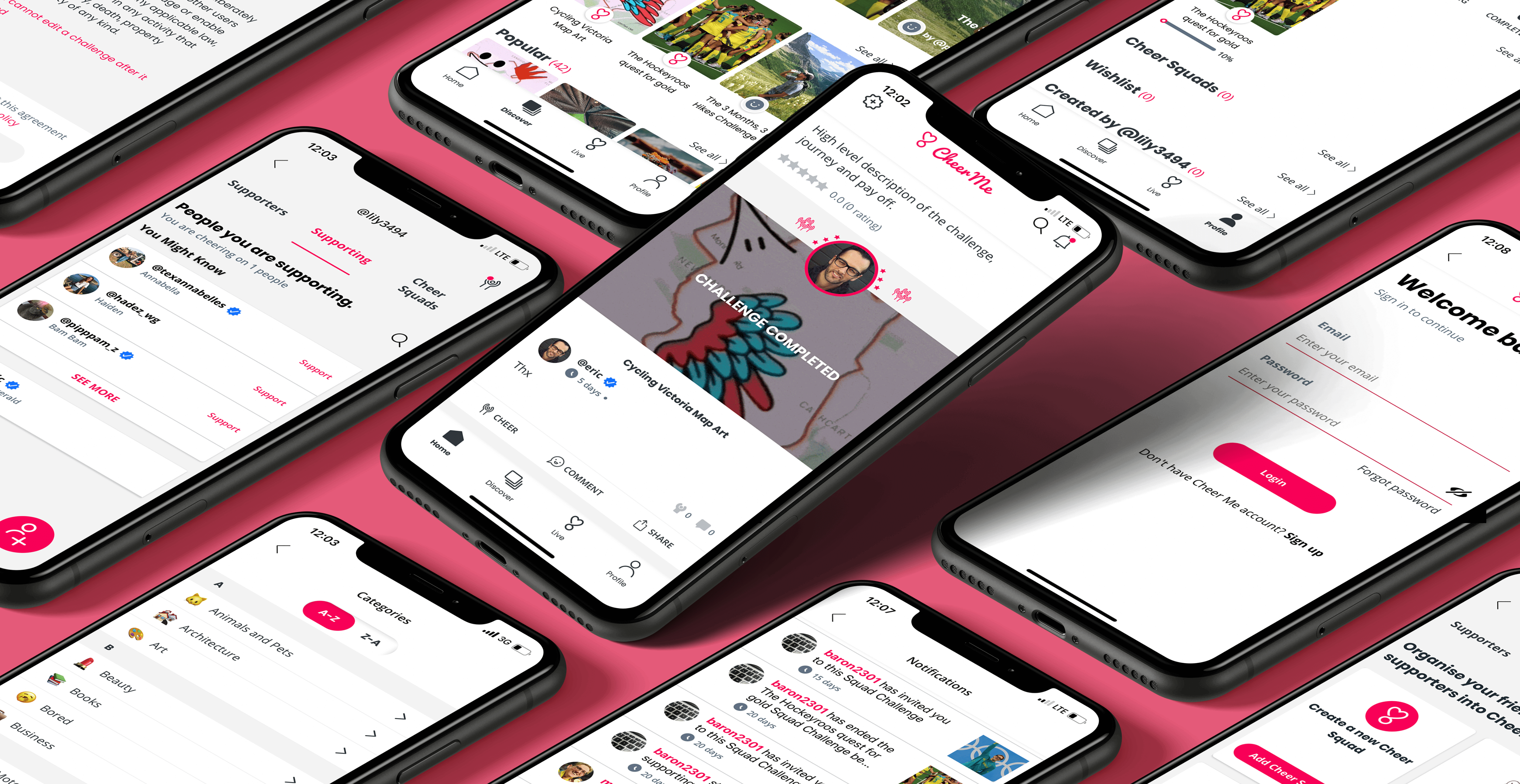 Brand differentiation — mobile app design example